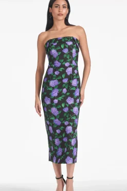 Women Sachin & Babi Dresses-Isa Dress Violet Garden