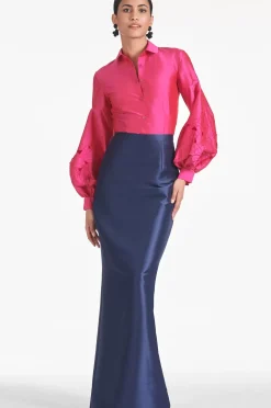 Women Sachin & Babi Skirts-Isolde Skirt Night Sky