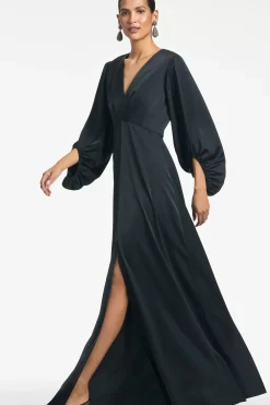 Women Sachin & Babi Gowns-Jenny Gown Black