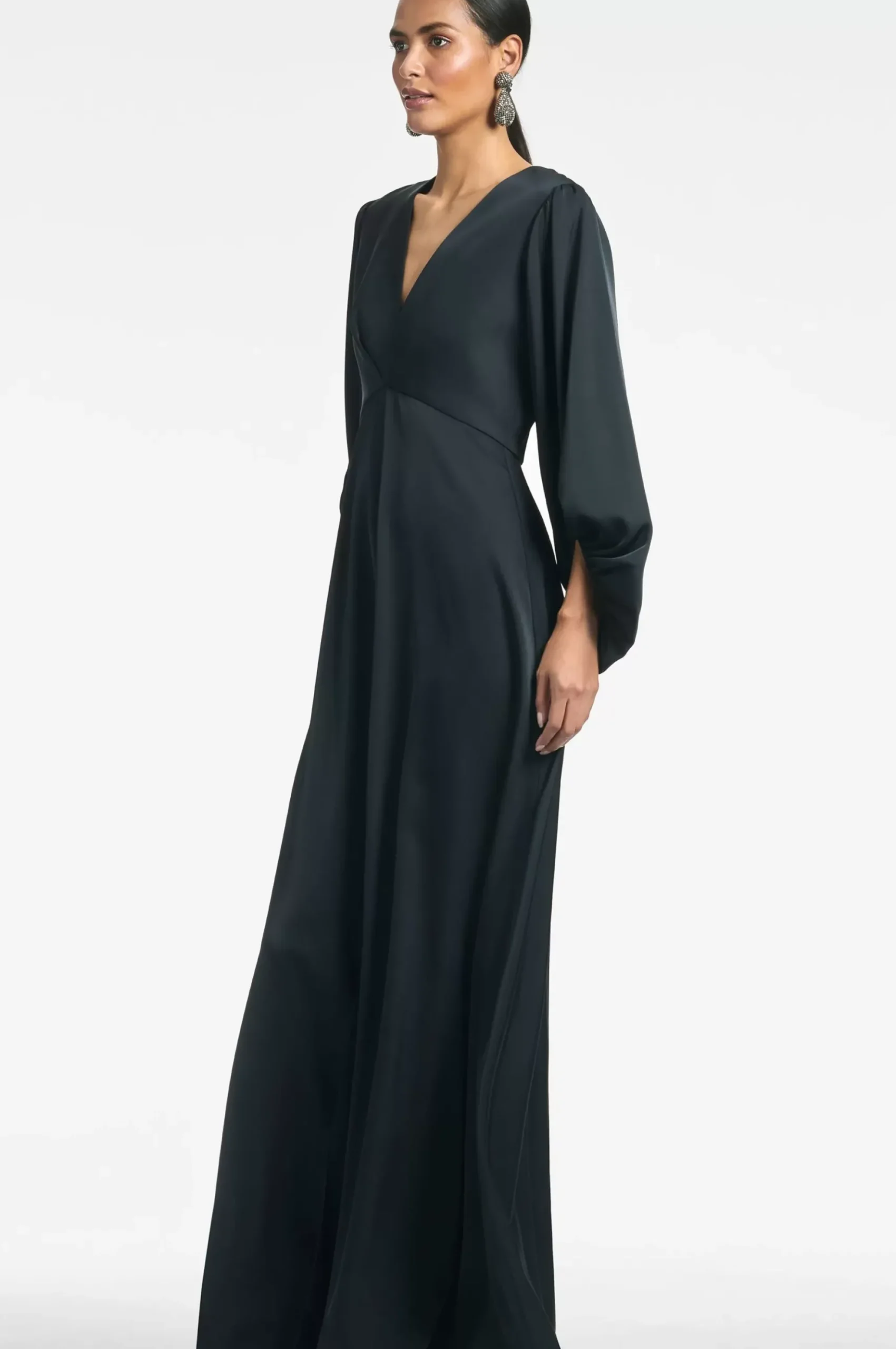 Women Sachin & Babi Gowns-Jenny Gown Black