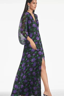 Women Sachin & Babi Gowns-Jenny Gown Violet Garden