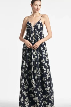 Women Sachin & Babi Gowns-Jessica Gown Navy Venetia Petal
