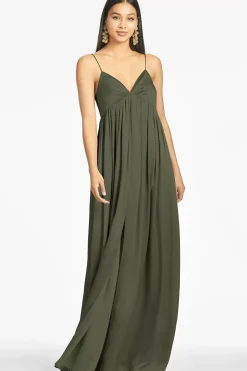 Women Sachin & Babi Gowns-Jessica Gown Moss Green