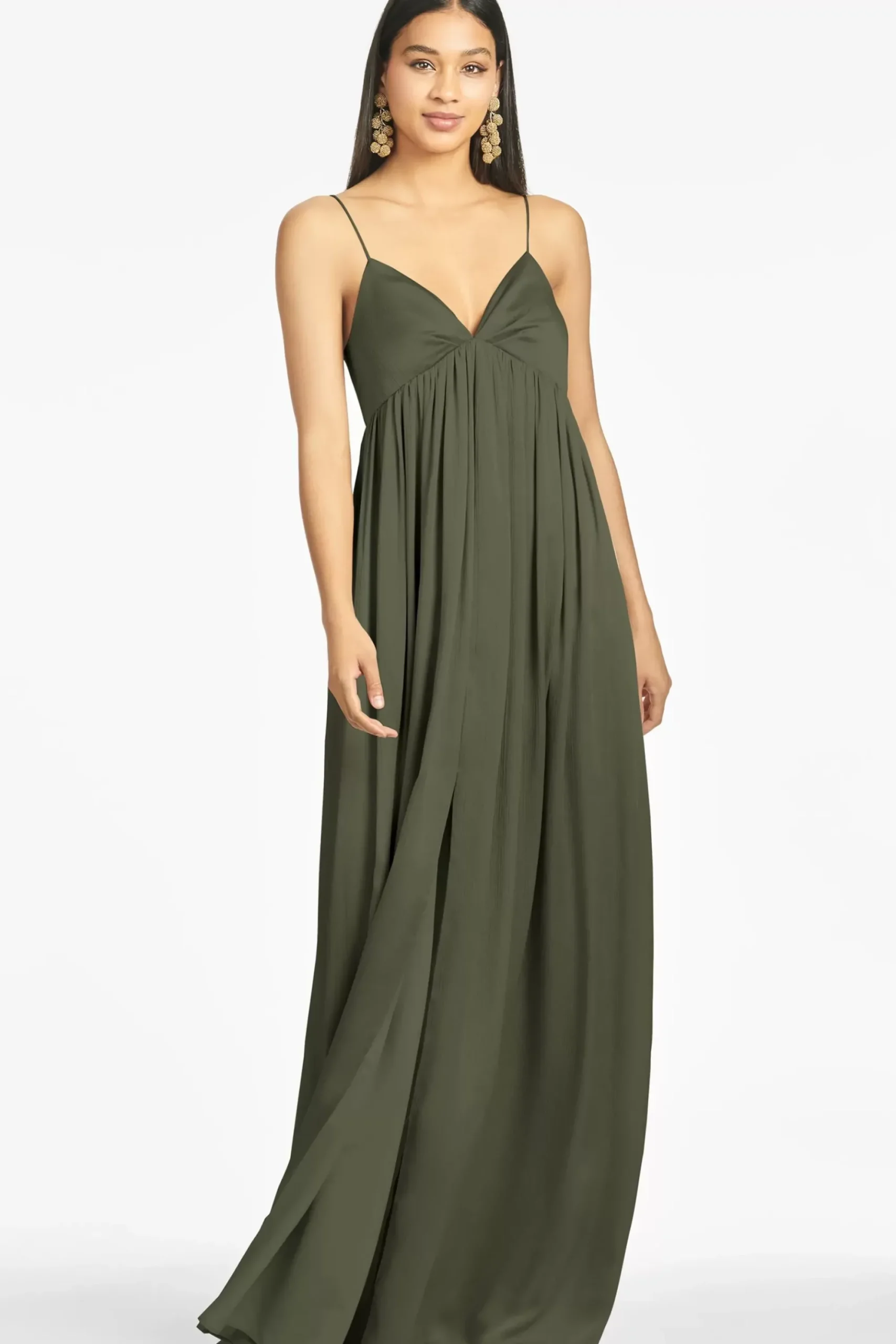 Women Sachin & Babi Gowns-Jessica Gown Moss Green