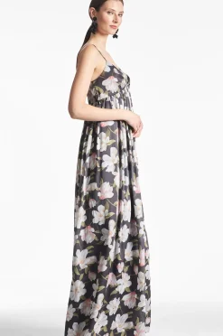 Women Sachin & Babi Gowns-Jessica Gown Ebony Garden