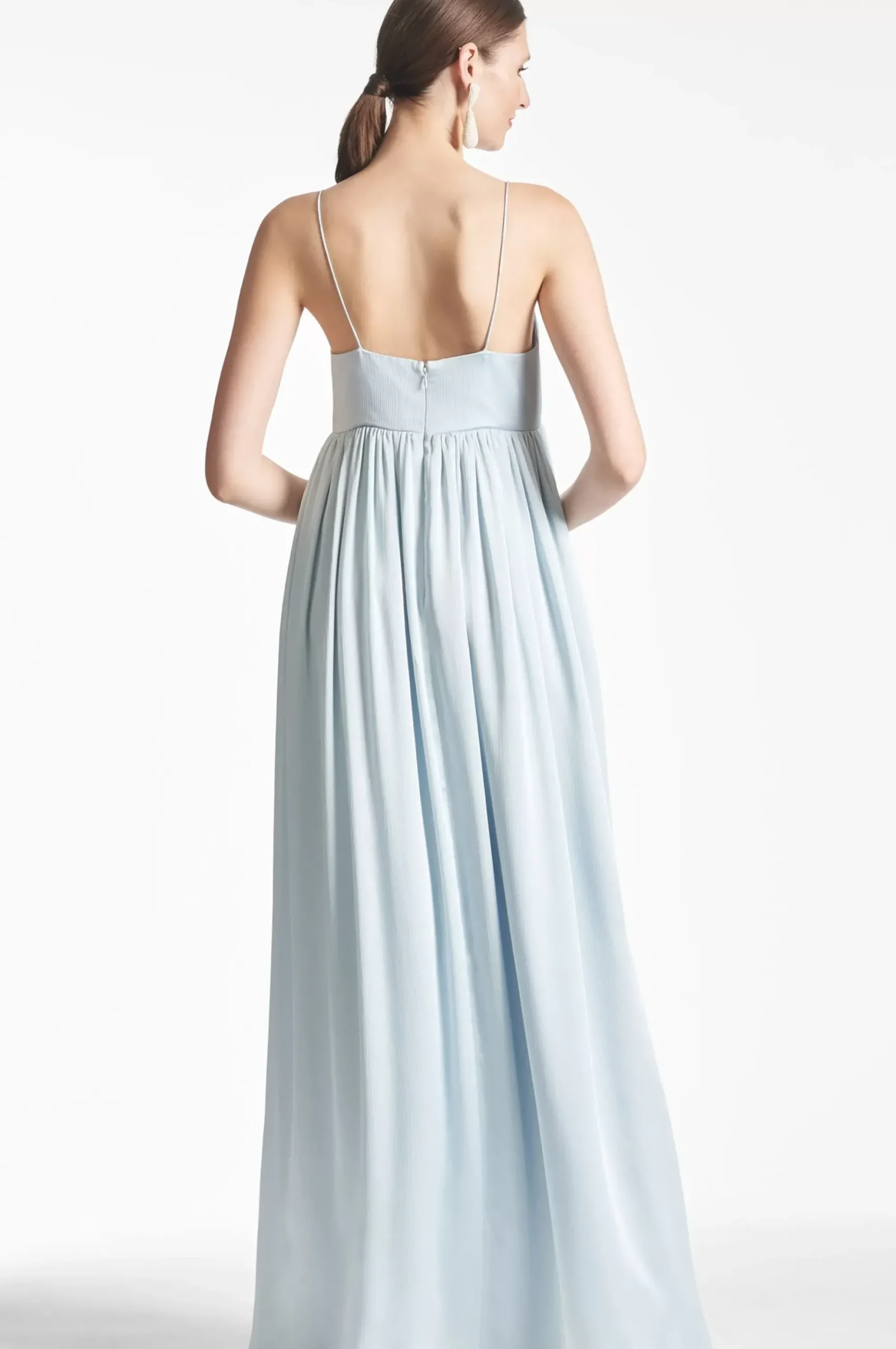 Women Sachin & Babi Gowns-Jessica Gown Ice Blue
