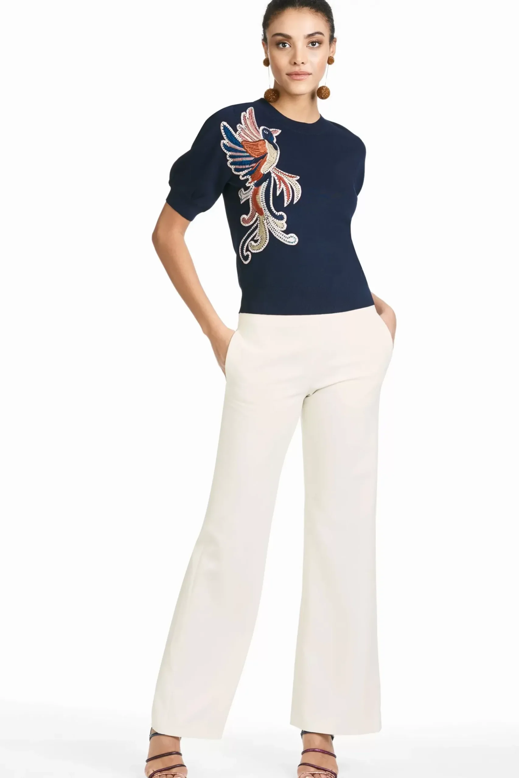 Women Sachin & Babi Pants & Jumpsuits-June Pants Ivory