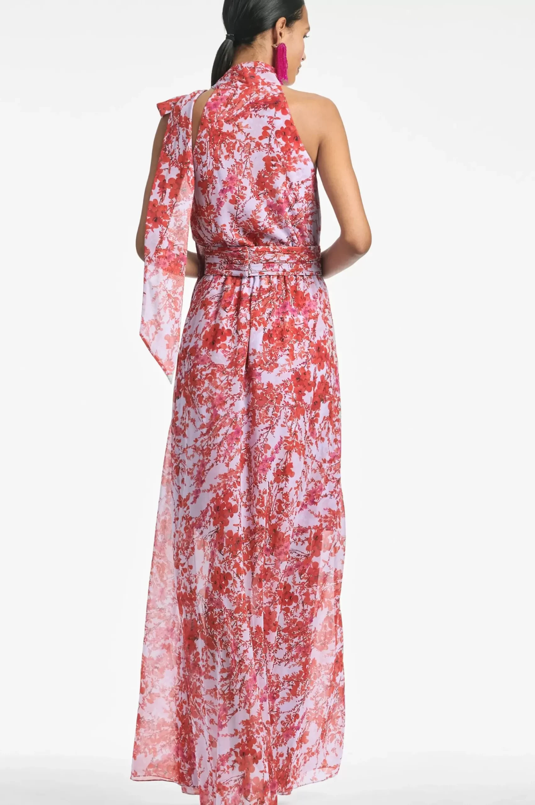 Women Sachin & Babi Gowns-Kayla Gown Amaranths Spray