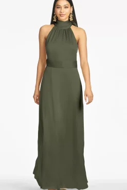 Women Sachin & Babi Gowns-Kayla Gown Moss Green