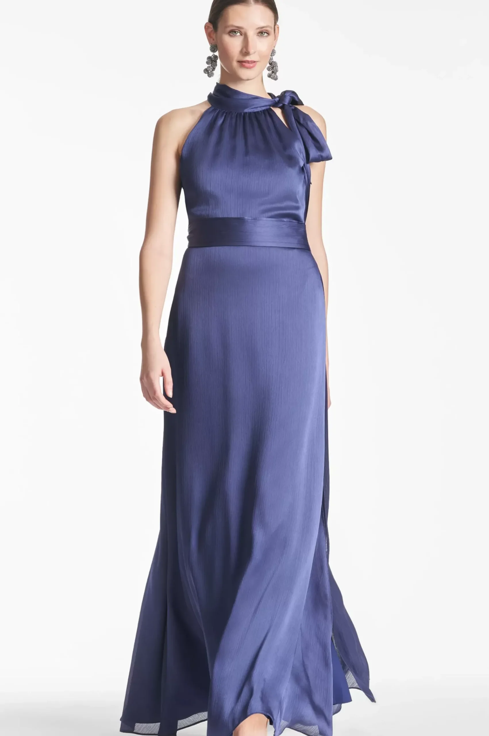 Women Sachin & Babi Gowns-Kayla Gown Deep Cobalt