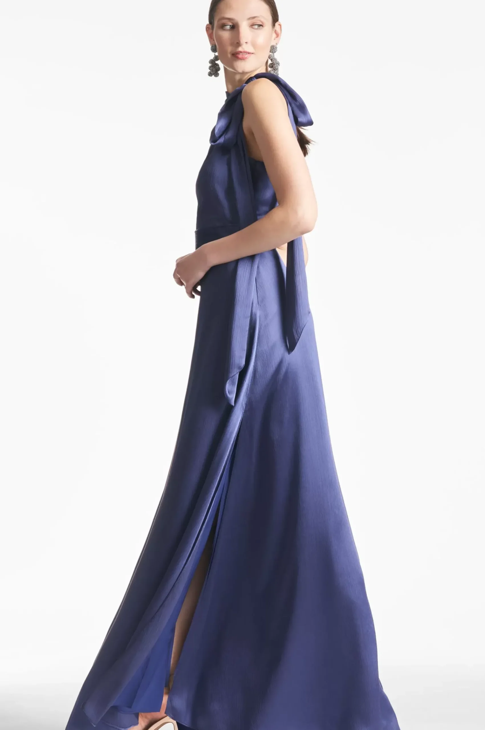 Women Sachin & Babi Gowns-Kayla Gown Deep Cobalt