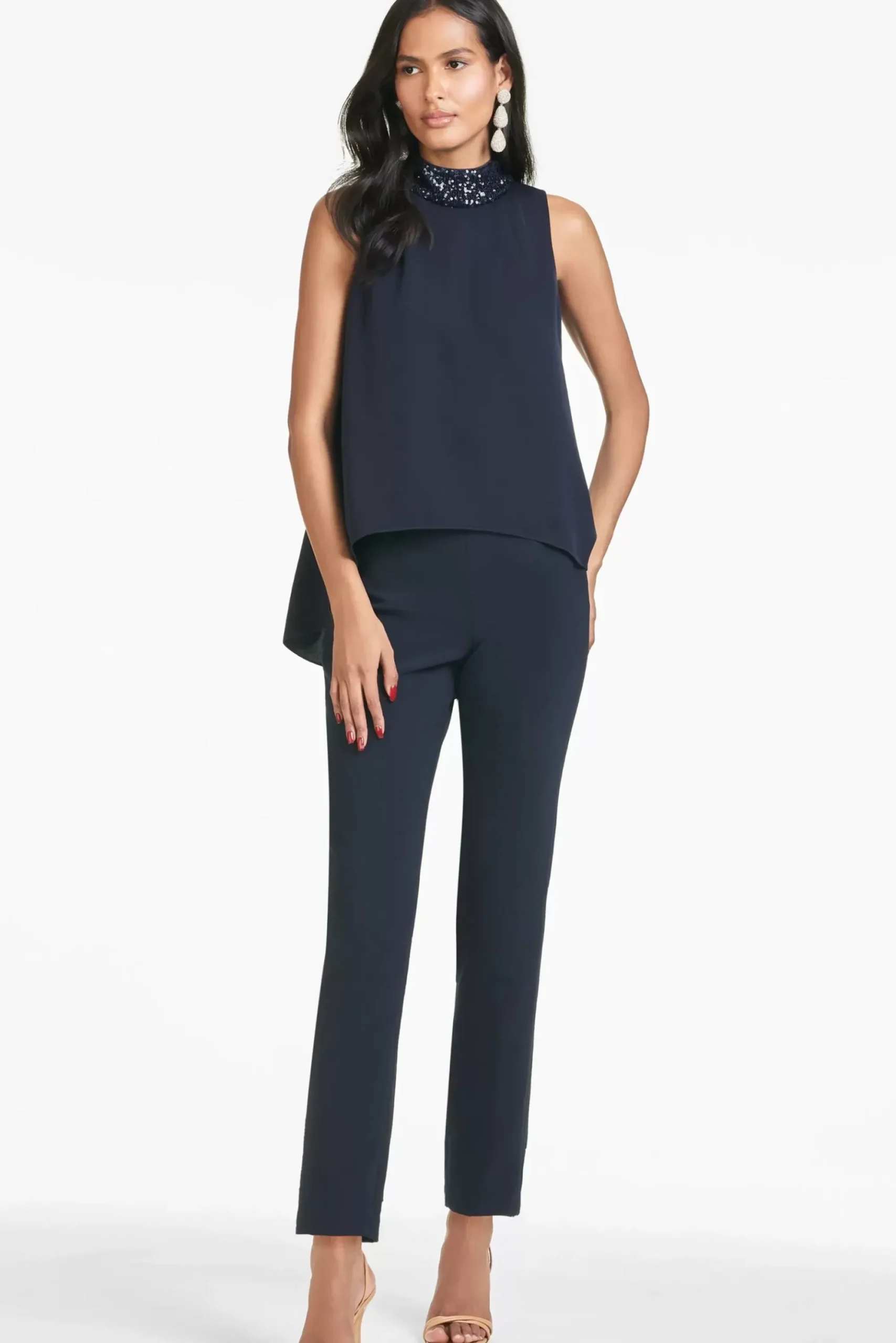 Women Sachin & Babi Matching Sets-Keaton Top Midnight