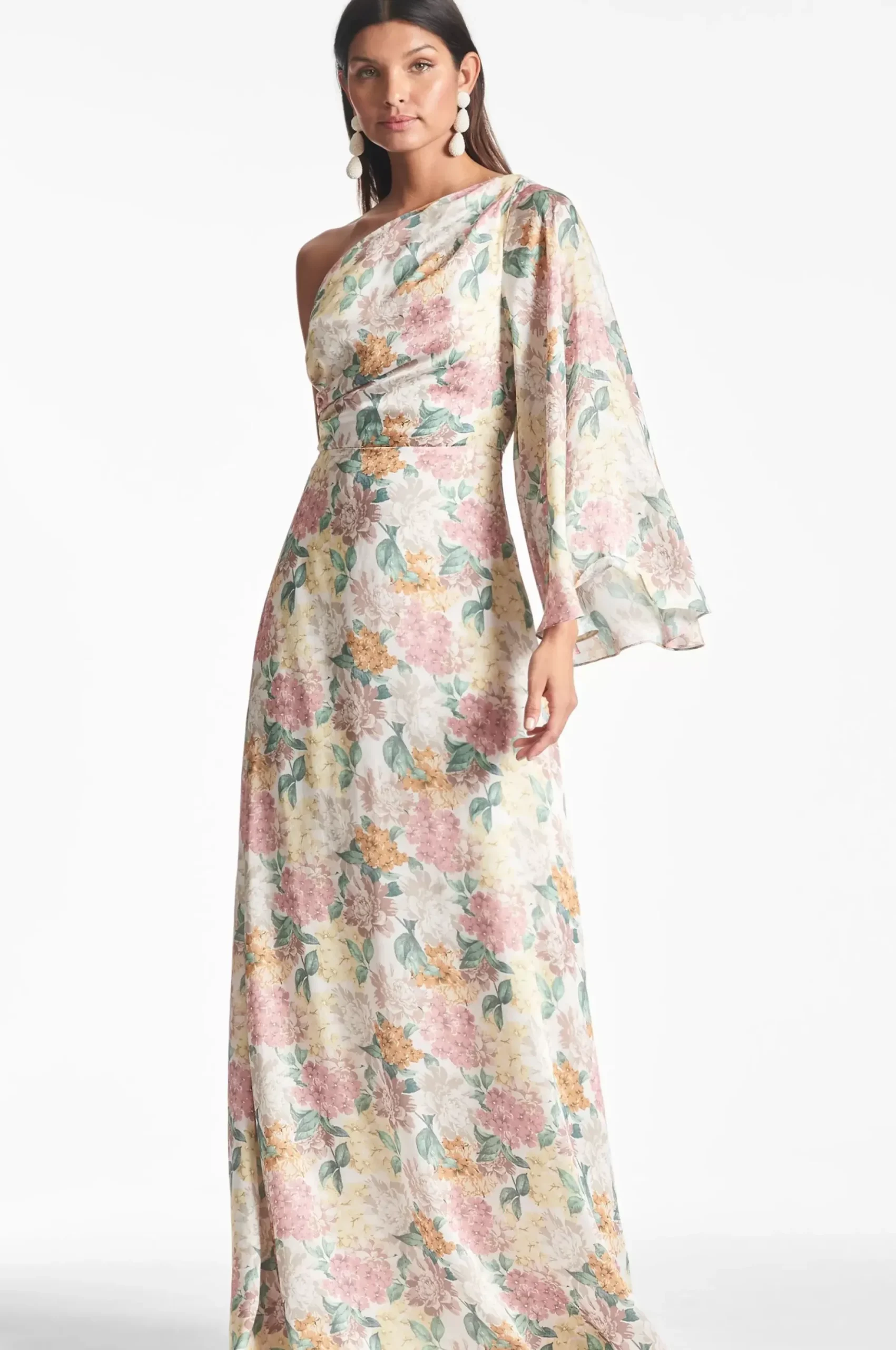 Women Sachin & Babi Gowns-Keely Gown Antique Bouquet