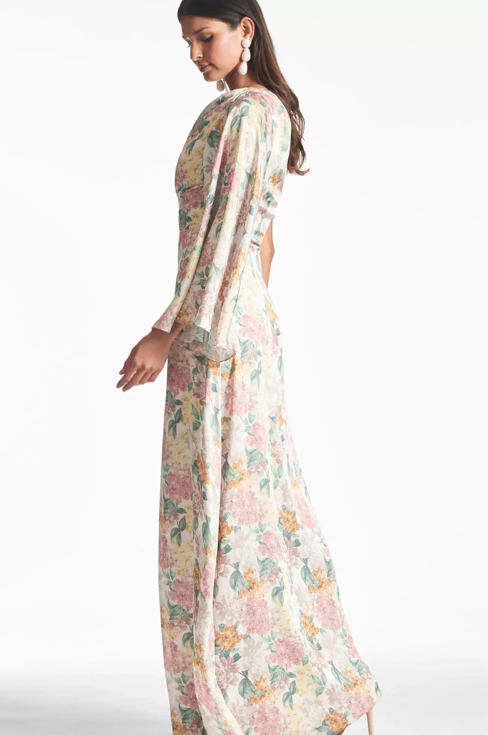 Women Sachin & Babi Gowns-Keely Gown Antique Bouquet