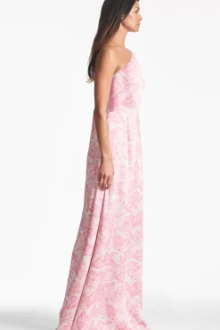 Women Sachin & Babi Gowns-Keely Gown Rouge Damask Rose
