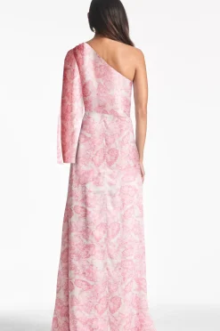 Women Sachin & Babi Gowns-Keely Gown Rouge Damask Rose