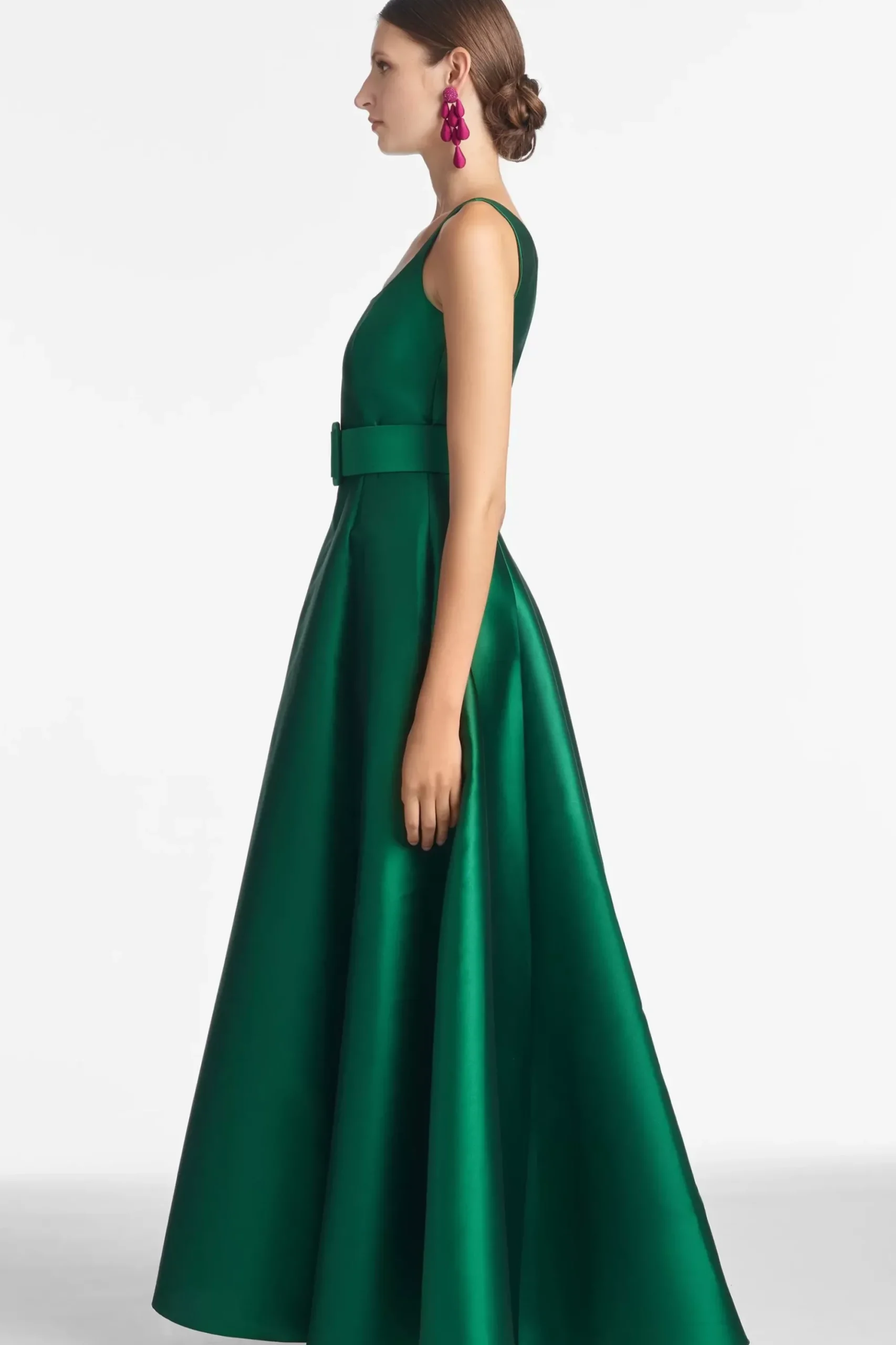 Women Sachin & Babi Gowns-Kruse Gown Emerald
