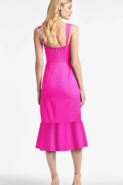 Women Sachin & Babi Dresses-Laura Dress Cerise