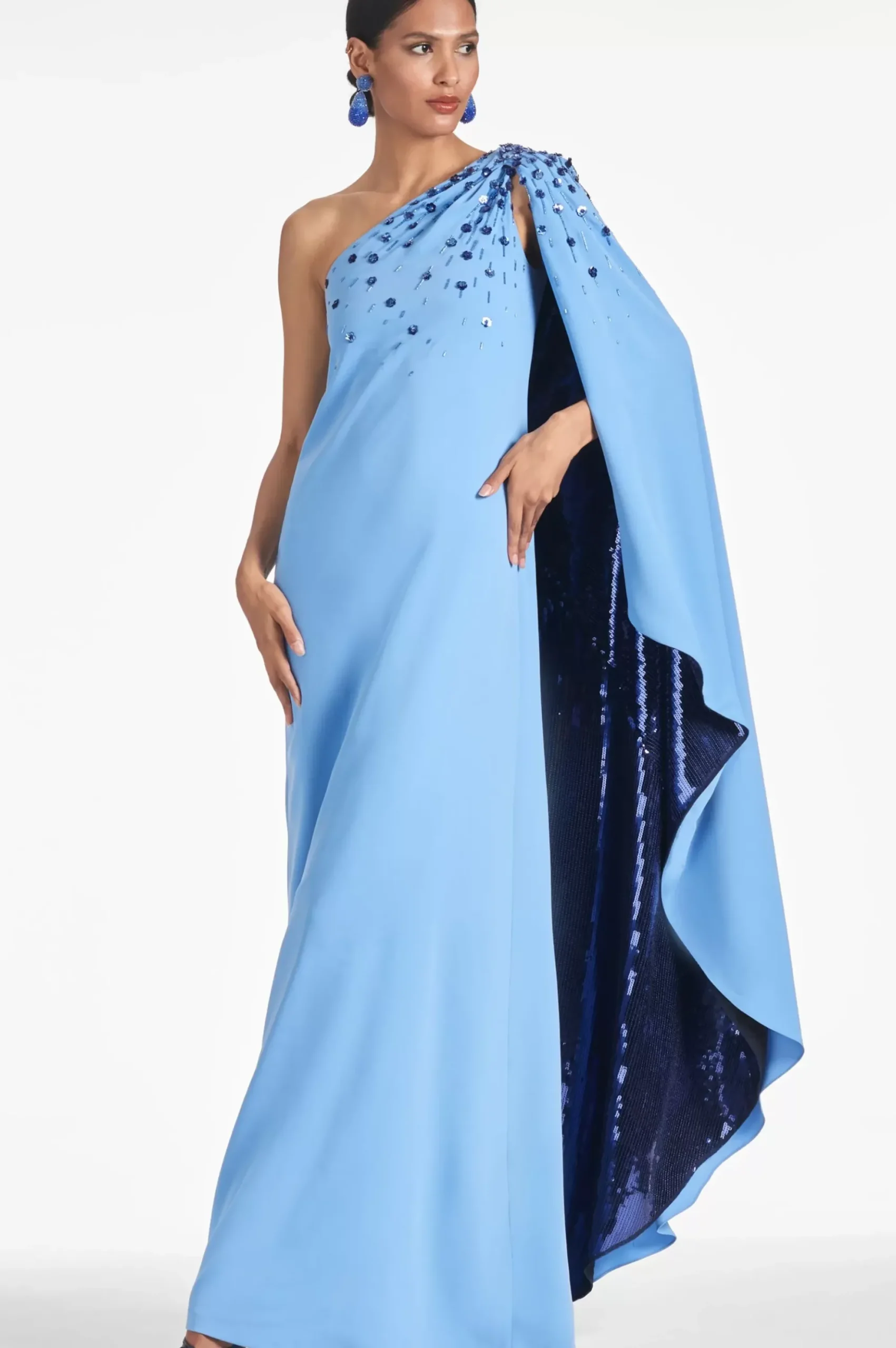 Women Sachin & Babi Gowns-Leila Gown Periwinkle/Sapphire