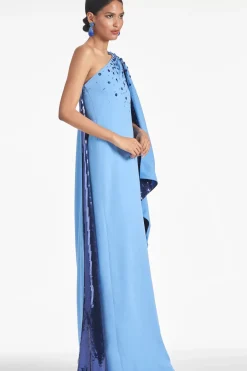 Women Sachin & Babi Gowns-Leila Gown Periwinkle/Sapphire