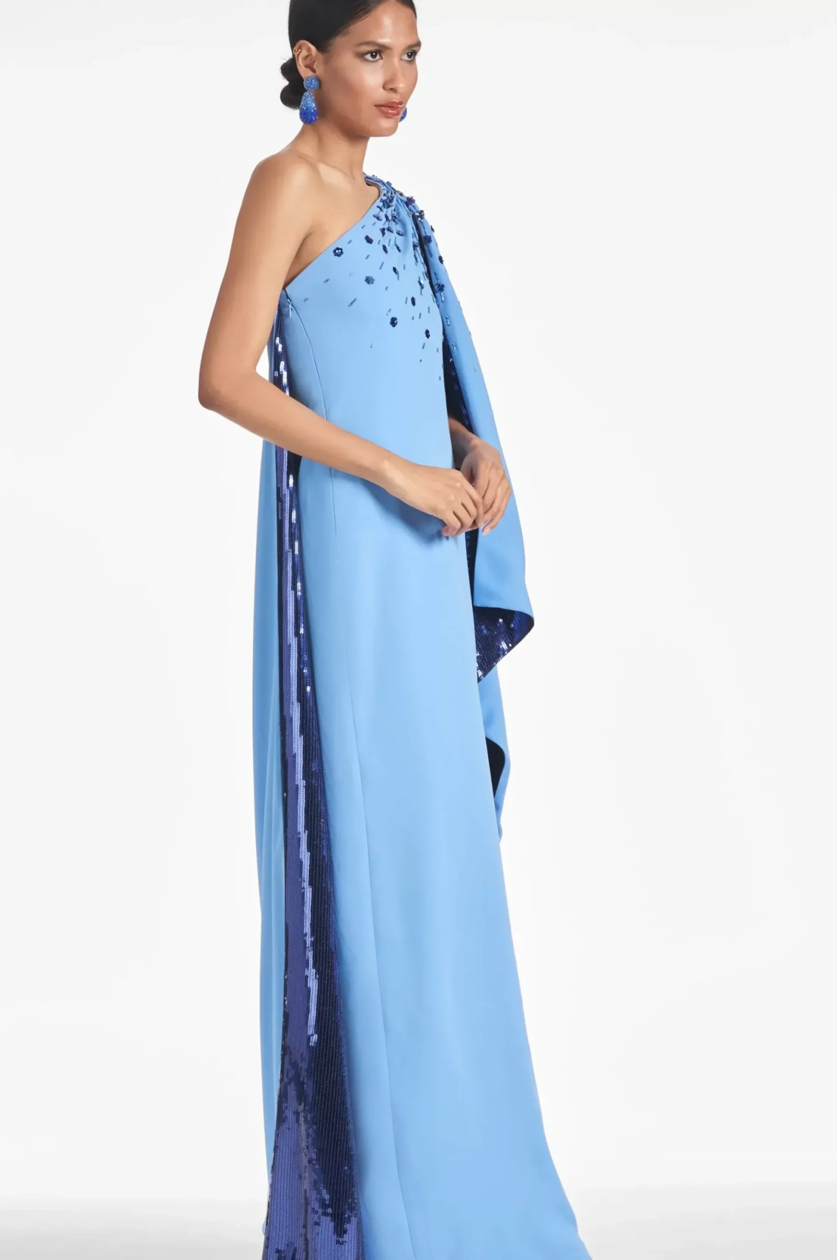 Women Sachin & Babi Gowns-Leila Gown Periwinkle/Sapphire