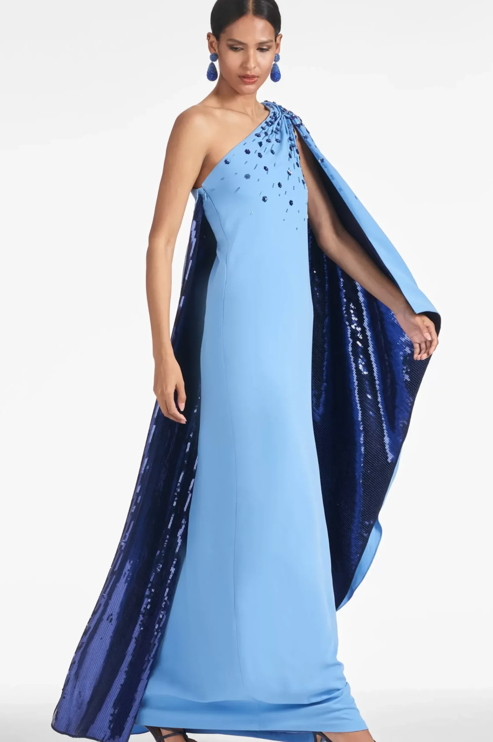 Women Sachin & Babi Gowns-Leila Gown Periwinkle/Sapphire