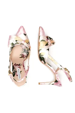 Women Sachin & Babi -Lenox Obi-Bow Slingback Pink Lemonade Bouquet