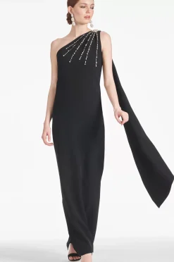Women Sachin & Babi Gowns-Leslie Gown Black