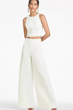 Women Sachin & Babi Tops & Blouses-Lexie Top Faille Ivory