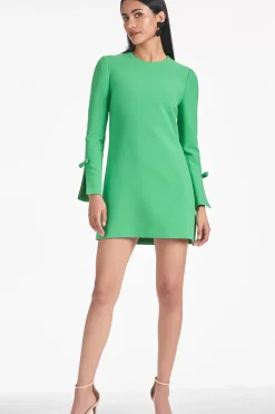 Women Sachin & Babi Dresses-Lily Dress Parrot Green