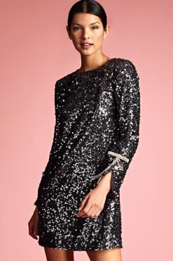 Women Sachin & Babi Dresses-Lily Dress Gunmetal