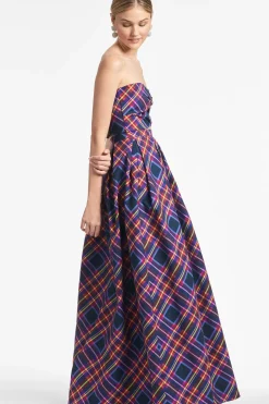 Women Sachin & Babi Matching Sets-Liza Top Party Plaid