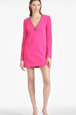 Women Sachin & Babi Dresses-Lorelei Dress Electric Pink