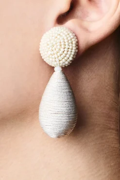 Women Sachin & Babi Earrings-Lottie Earrings-Smooth Beads/Thread
