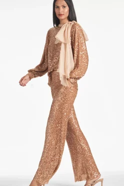 Women Sachin & Babi Matching Sets-Marlena Top Honey