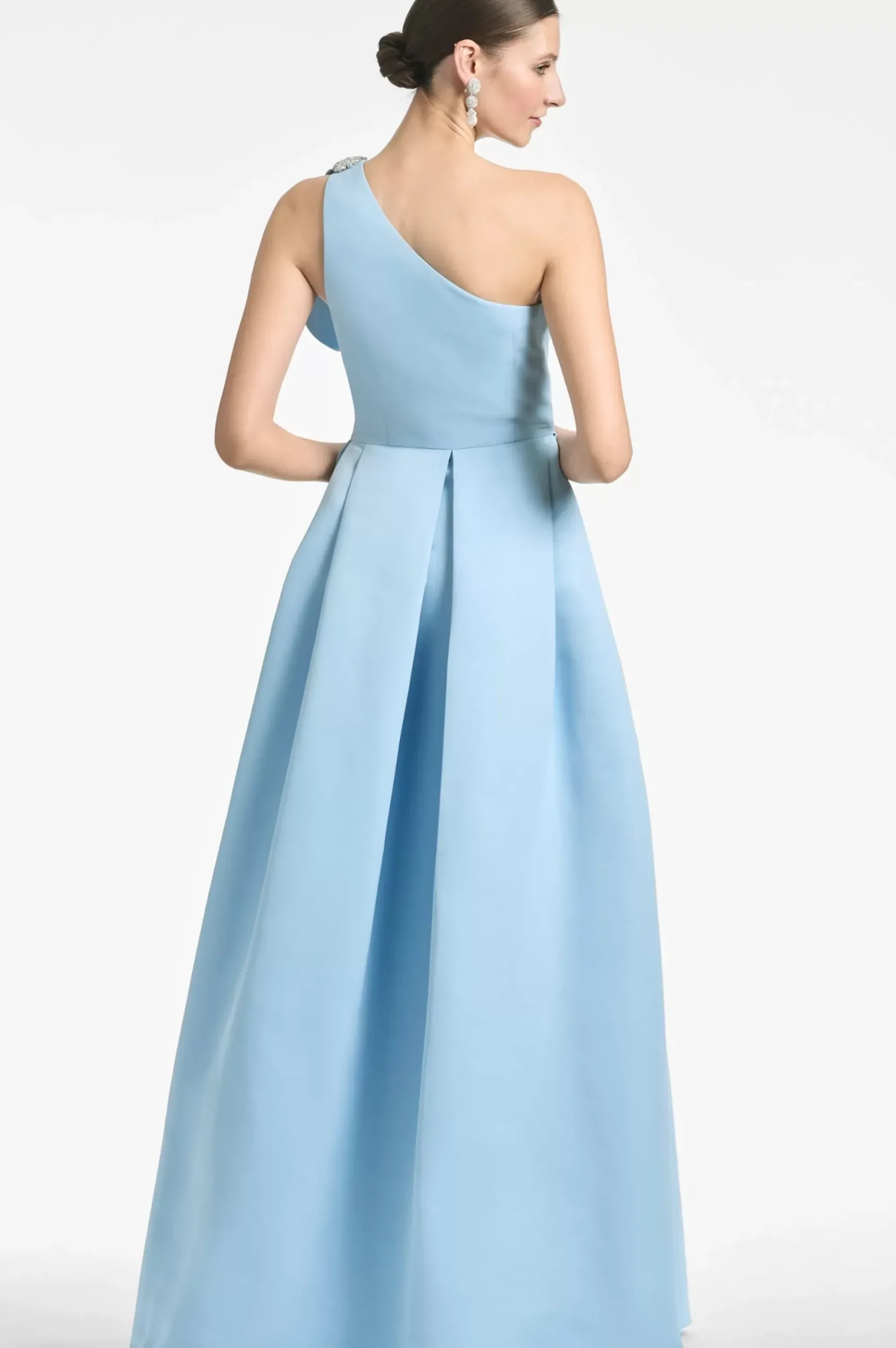 Women Sachin & Babi Gowns-Martina Gown Sky