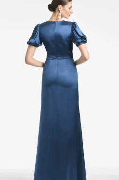 Women Sachin & Babi Gowns-Mila Gown Indigo