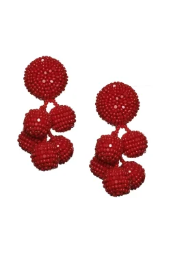 Women Sachin & Babi Earrings-Mini Coconuts Earrings-Smooth Beads