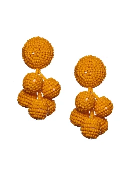 Women Sachin & Babi Earrings-Mini Coconuts Earrings-Smooth Beads