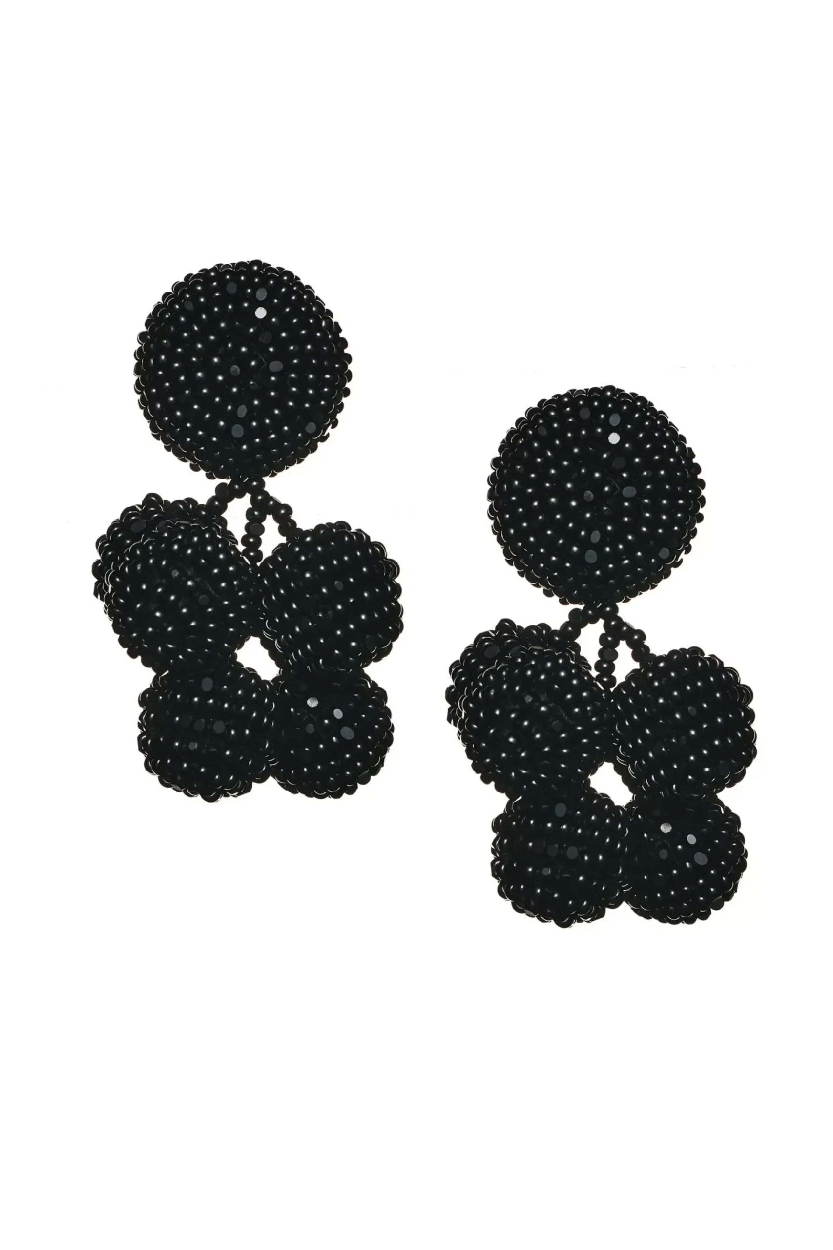 Women Sachin & Babi Earrings-Mini Coconuts Earrings-Smooth Beads
