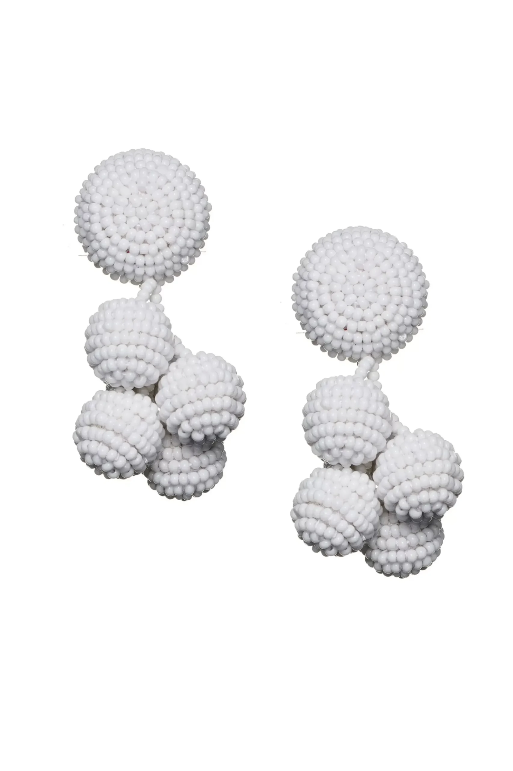Women Sachin & Babi Earrings-Mini Coconuts Earrings-Smooth Beads
