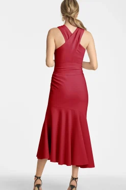 Women Sachin & Babi Dresses-Naomi Dress Dark Red