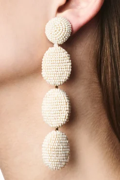 Women Sachin & Babi Earrings-Natalie Earrings-Smooth Beads