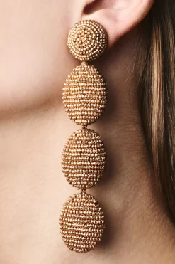 Women Sachin & Babi Earrings-Natalie Earrings-Smooth Beads