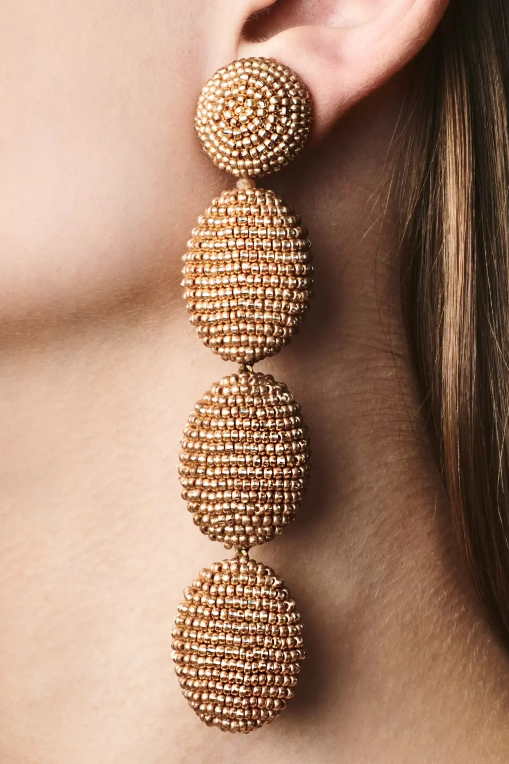 Women Sachin & Babi Earrings-Natalie Earrings-Smooth Beads