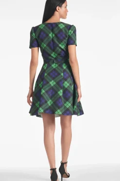 Women Sachin & Babi Dresses-Nicolette Dress Neo Tartan