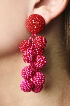 Women Sachin & Babi Earrings-Ombre Coconuts Earrings-Smooth Beads