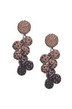 Women Sachin & Babi Earrings-Ombre Coconuts Earrings-Smooth Beads