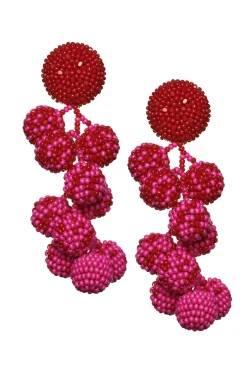 Women Sachin & Babi Earrings-Ombre Coconuts Earrings-Smooth Beads