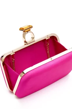 Women Sachin & Babi Bag-On The Rocks Clutch Cerise